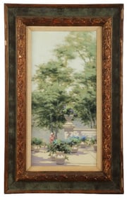 Andre Gisson "Woman in a Villa"