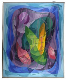 Francesc Coradal Cugat Large Format Abstract Painting