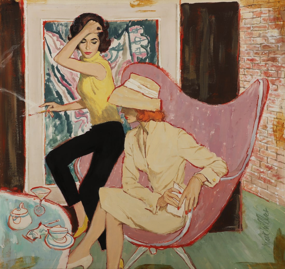 Mark Miller Mid Century Modern Illustration (1 of 6)