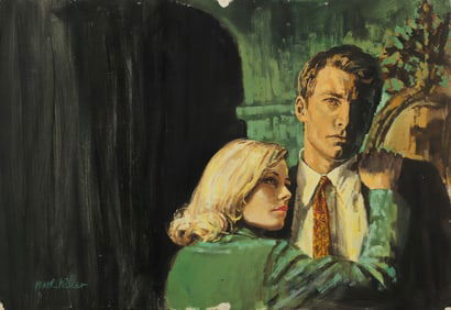 Mark Miller Gothic Romance Story Illustration