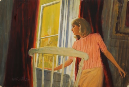 Mark Miller Gothic Romance Story Illustration