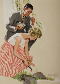 Mark Miller Romance Story Illustration