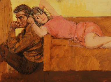 Mark Miller Romance Story Illustration