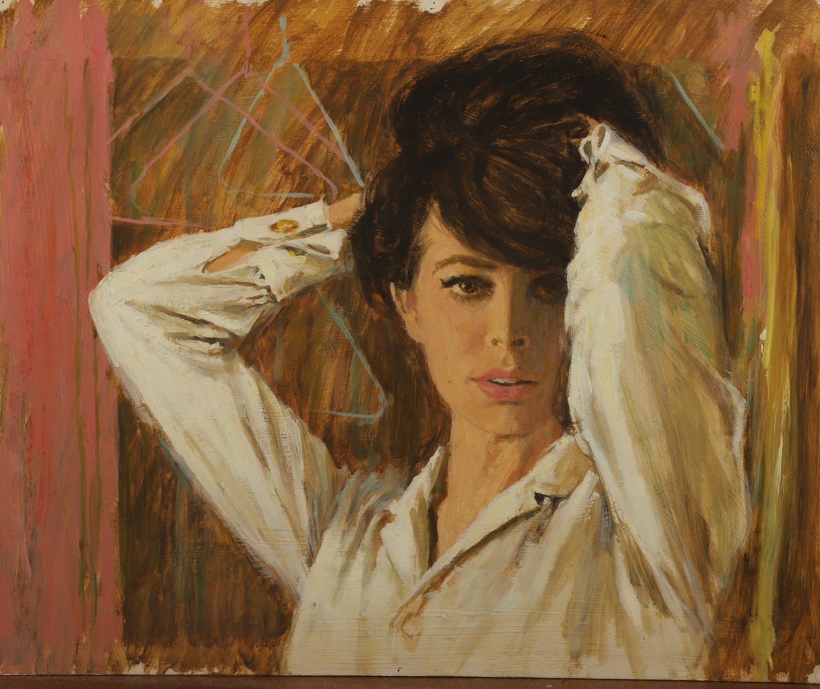 Mark Miller Young Woman Portrait Illustration (1 of 4)