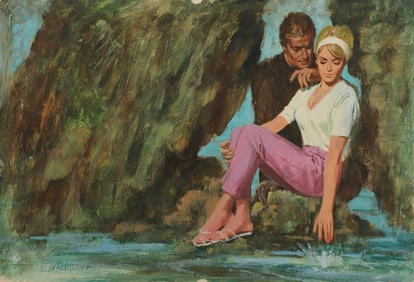 Mark Miller Romance Story Illustration