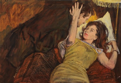 Mark Miller Romance Story Illustration