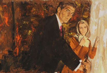 Mark Miller Gothic Romance Story Illustration