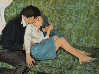 Mark Miller Romance Story Illustration