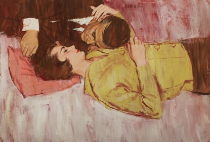 Mark Miller Romance Story Illustration