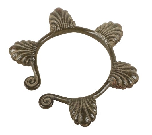 Antique African Bronze Bell Cuff Bracelet (1 of 5)