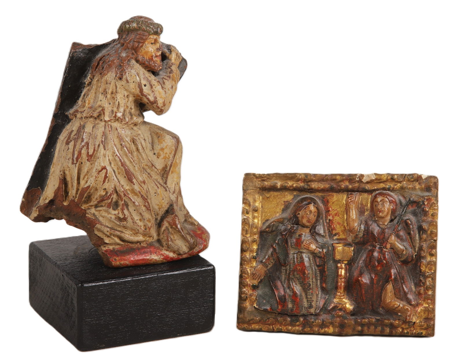 (2) Antique Continental religious items (1 of 6)