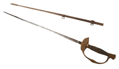 FO Heiberger Washington DC US Army sword