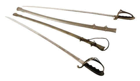 Pair of US Army Officer Swords