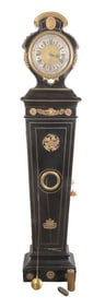 J Leroy Paris 18th c French Rococo Longcase clock