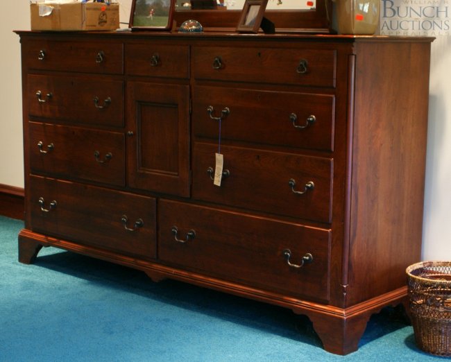 579 Four piece cherry bedroom suite by Bob Timberlake, Lot 579