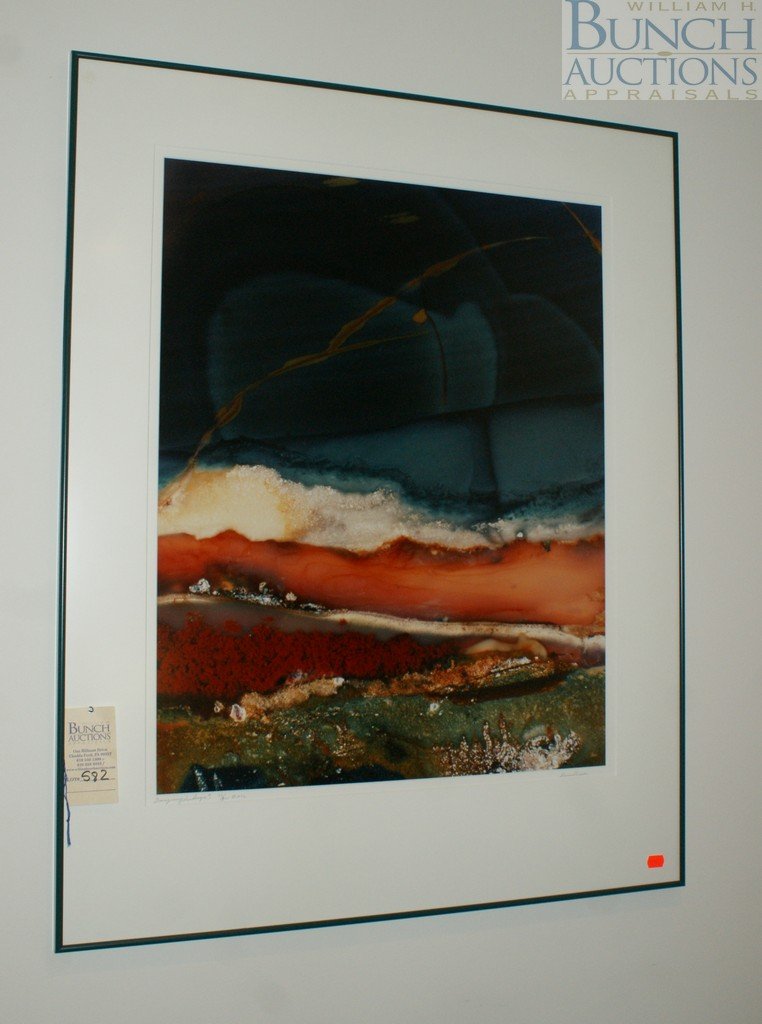 Desmond Scott, LE print, "Imagining Landscape 1" 9: Desmond Scott, LE print, "Imagining Landscape 1" 96/300, 1992, overall 40"x32"