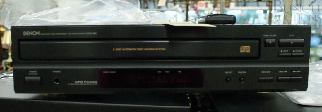Denon DCM-360 5 disc CD player, with remote and ma: Denon DCM-360 5 disc CD player, with remote and manual
