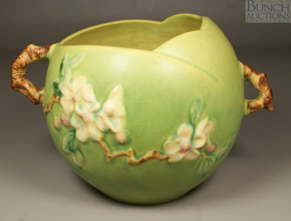 12355 Roseville Apple Blossom bowl, 3426, 6" tall