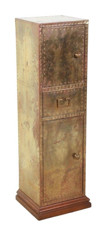 Sarreid style Brass tacked campaign chest (1 of 6)