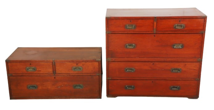 Army & Navy CSL Makers (2) pc campaign chest (1 of 10)