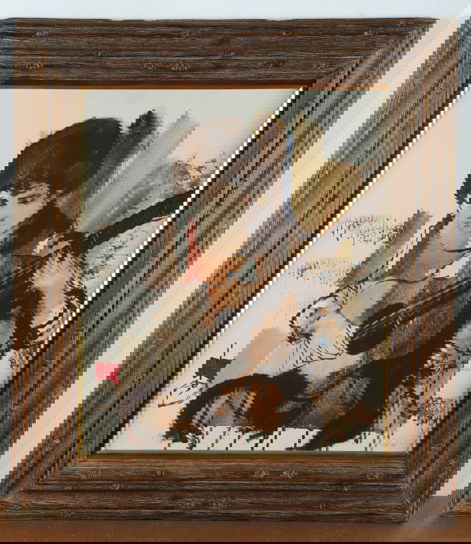 Lou Zansky Painting "Guitarist" (1 of 4)