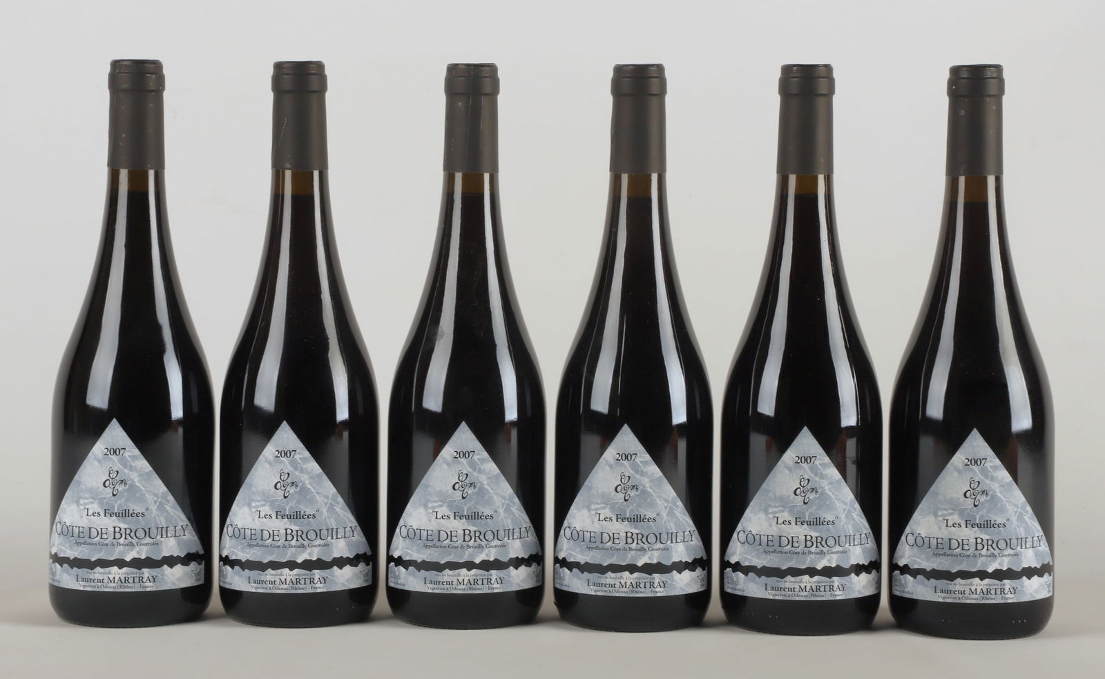 (6) Bottles Laurent Martray Cote de Brouilly 2007 (1 of 4)