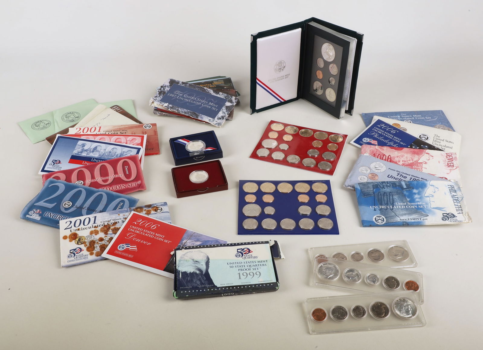 US Proof Sets and Silver Half Dollars (1 of 6)
