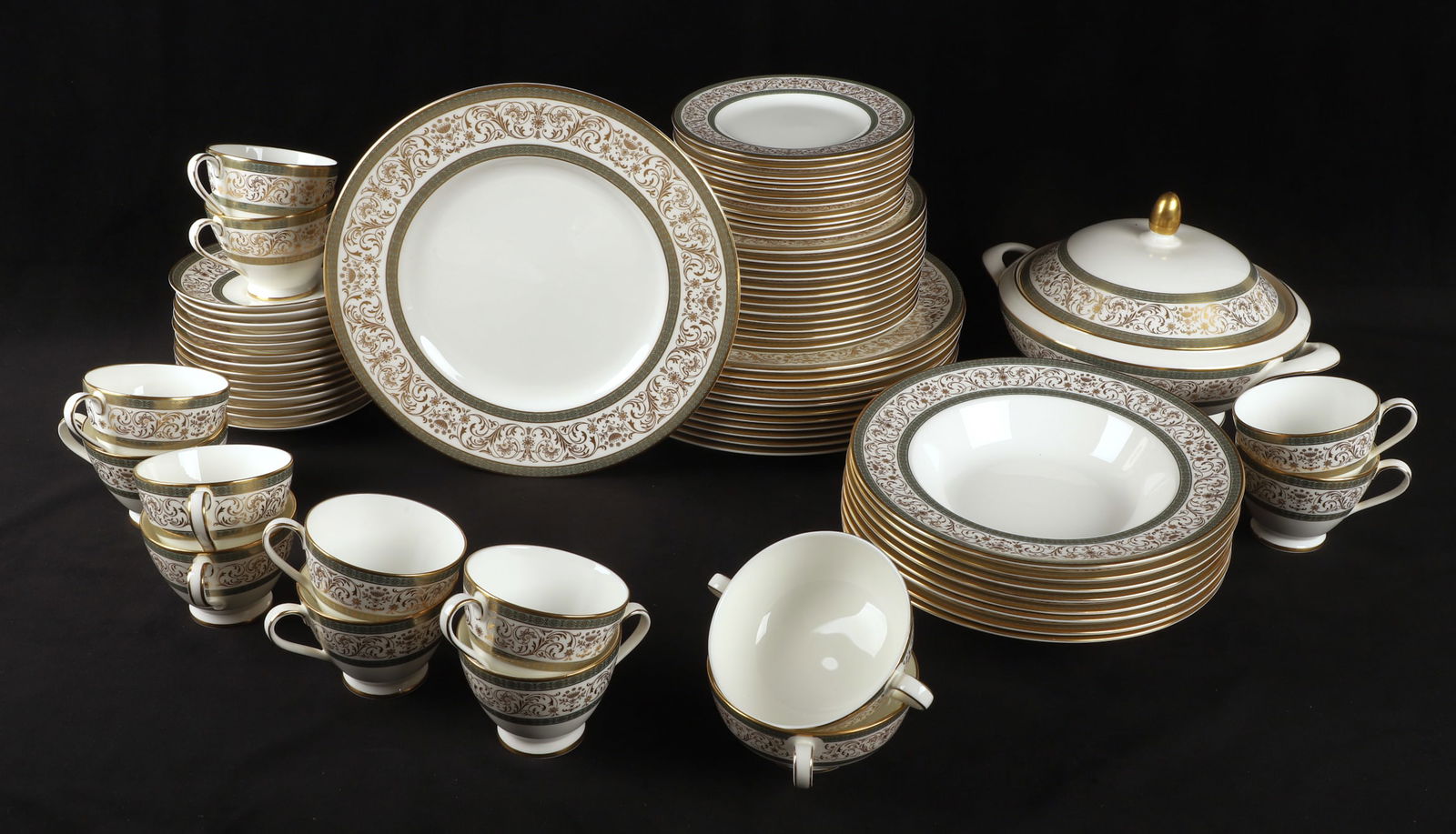 (72) Pieces Minton 'Aragon' Dinnerware (1 of 5)