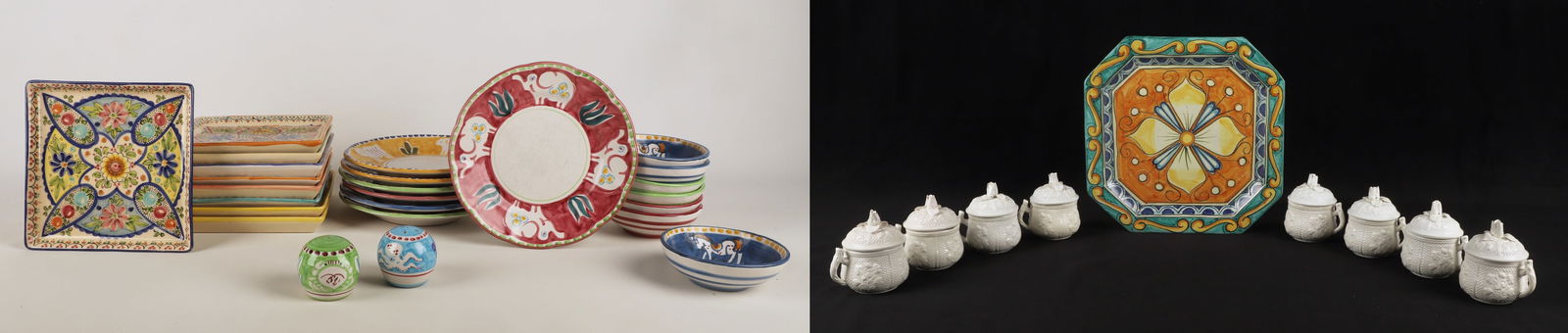 Spanish and Italian Dinnerware Grouping (1 of 10)