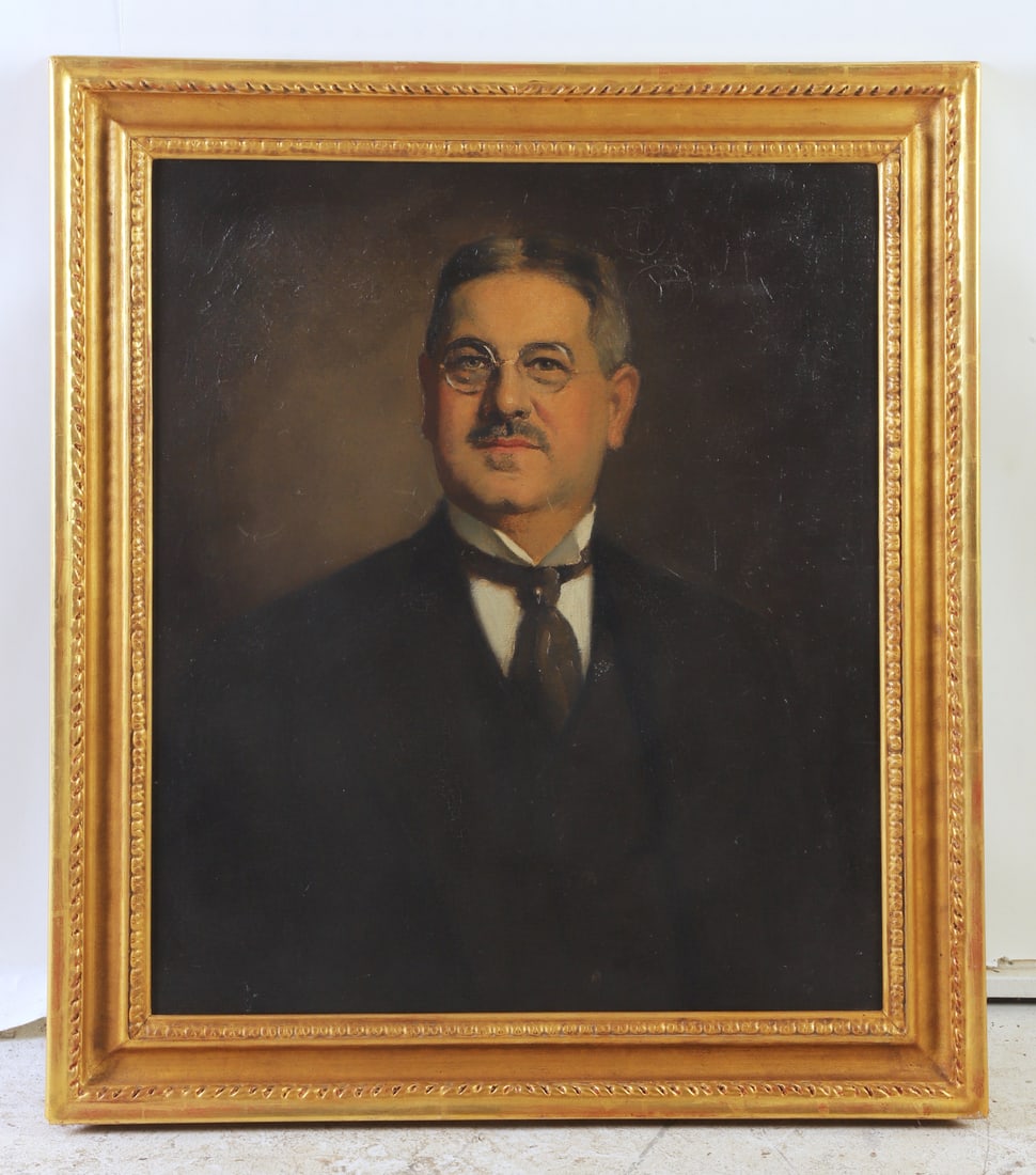 19th-20th C Portrait Painting of a Gentleman (1 of 5)