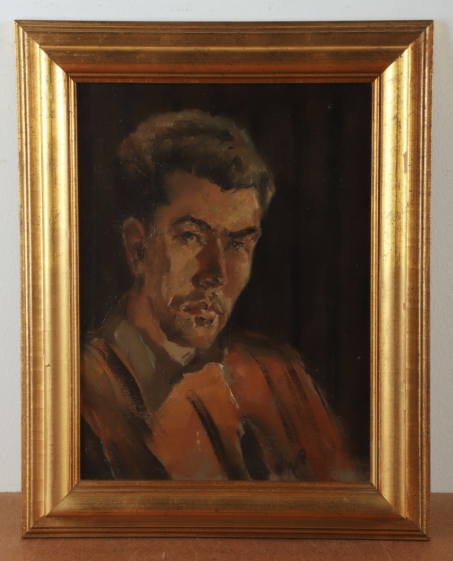 1950 PAFA Portrait Painting (1 of 4)