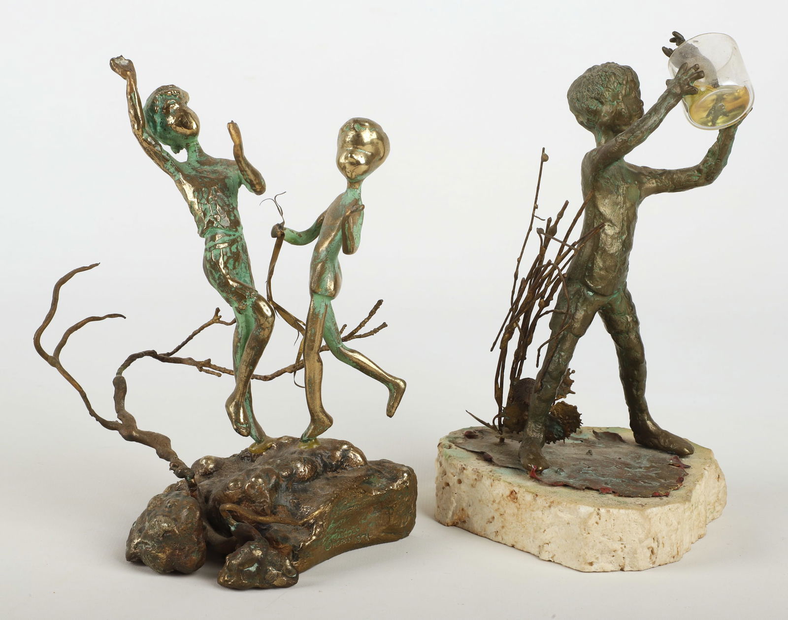 (2) Bronze Sculptures (1 of 11)
