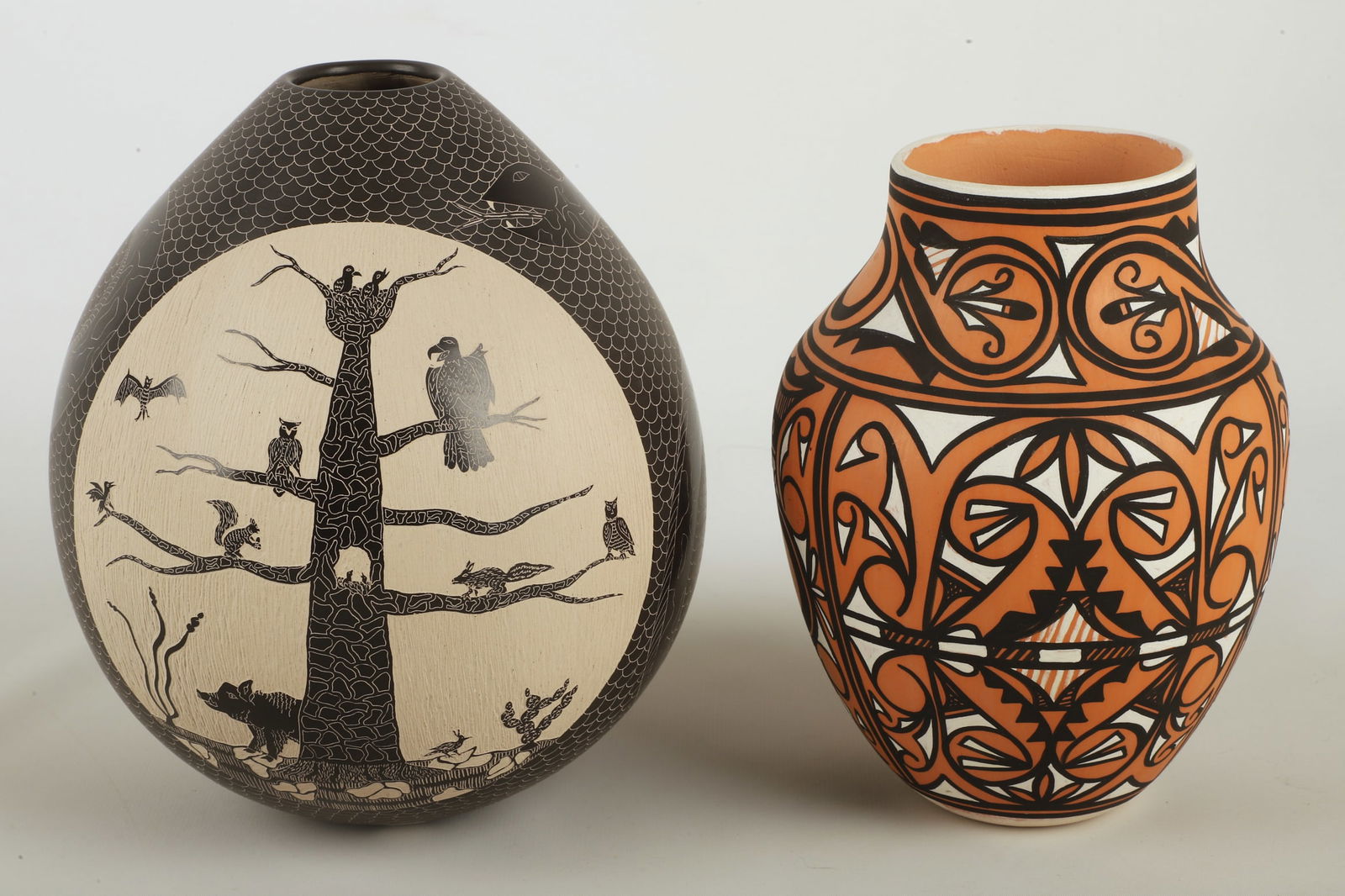 (2) Pottery Vessels (1 of 9)