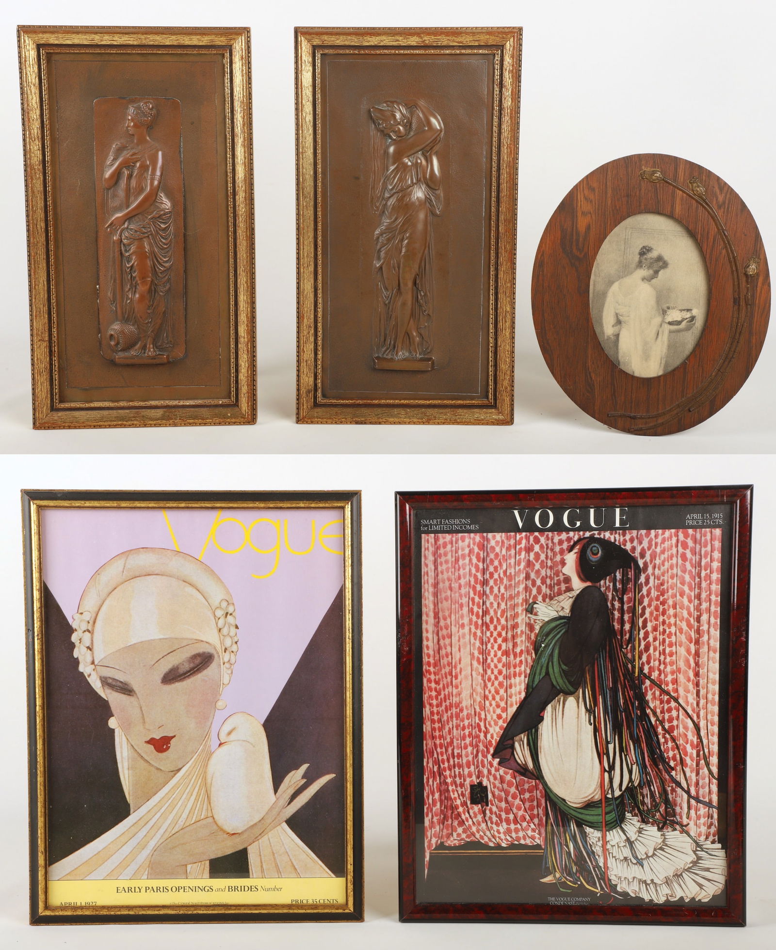 (5) Pieces of wall art (1 of 8)