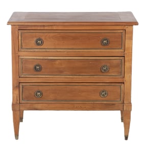 Louis XVI style bachelors chest