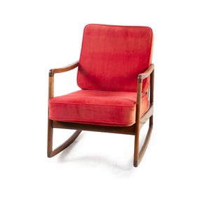 Frank Daverkosen Modern Design rocking chair