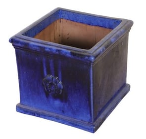 Terracotta square planter