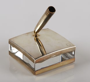 Montblanc sterling silver pen holder