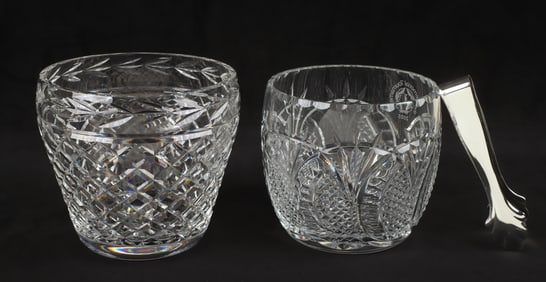 (2) Waterford ice buckets