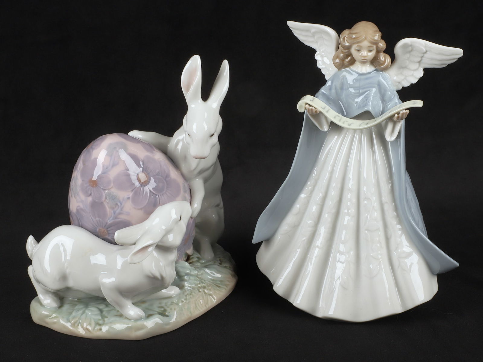 (2) Lladro porcelain figures (1 of 9)