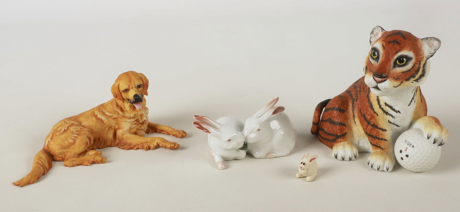 (4) Porcelain animal figures (1 of 7)