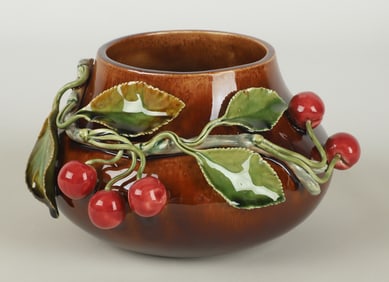 Bordallo Pinheiro 'Cherries' Vase