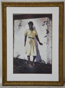 Andrew Wyeth Framed Collotype "Afternoon"
