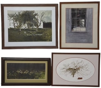 Andrew Wyeth (4) Framed Prints