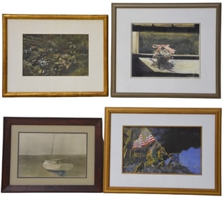 Andrew Wyeth (4) Framed Prints