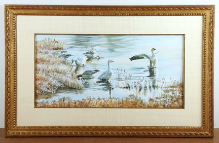 Joyce Gagen, Watercolor of Geese