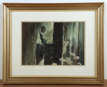 Carolyn Blish Watercolor "Spider Web"