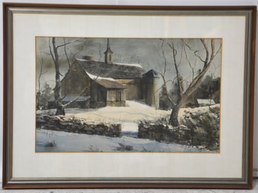 Mildred Sands Kratz "Farm at the Top"