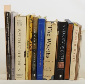 (15) books, etc. on the Wyeth family of artists