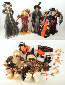 A Collection of Autumn & Halloween Figures